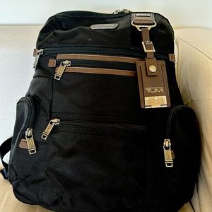 Tumi backpack, black